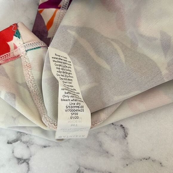 Athleta Daybreak Tropic Triangle Tankini Top M Tall - Picture 4 of 7